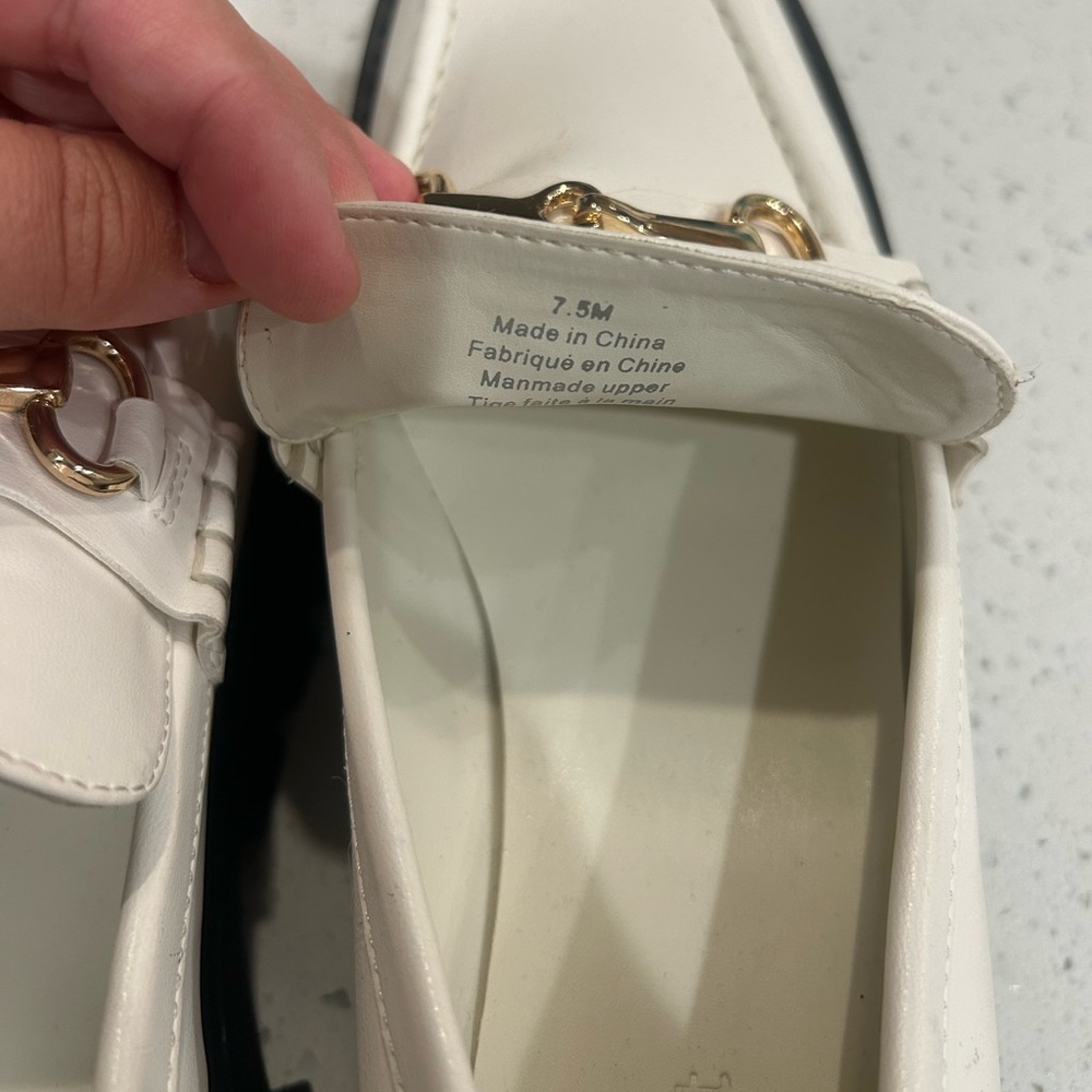 Open Edit Heather Platform Bit Loafers Sz 7.5 - Picture 6 of 12